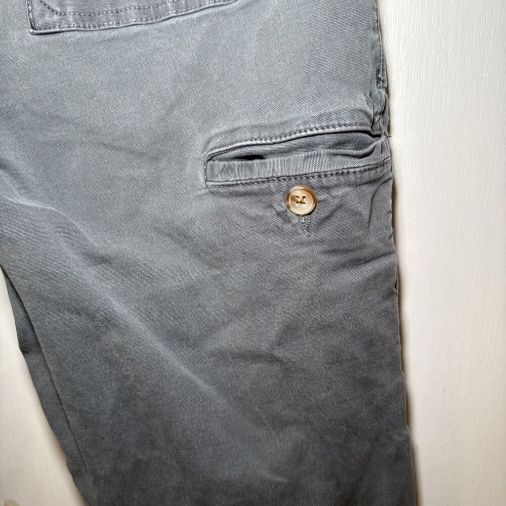 Marine Layer Breyer Utility Pants Cargo Work Green Relaxed Fit | Men's 32 - Picture 9 of 12